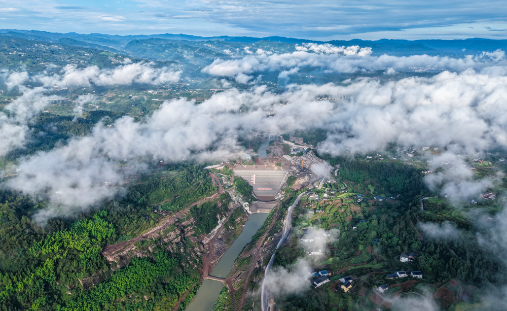 藻渡水库建成后，将惠及沿线343万群众，完善重庆水利基础设施。